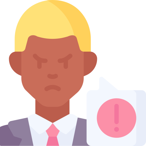 Complain free icon Complain free icon