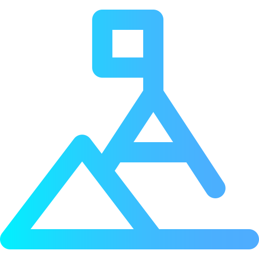 montañas icono gratis