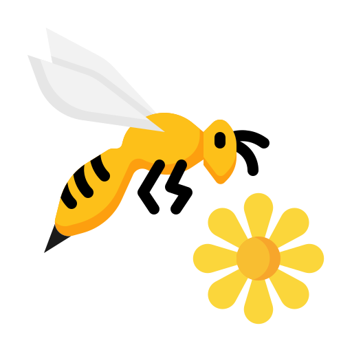 abeja icono gratis