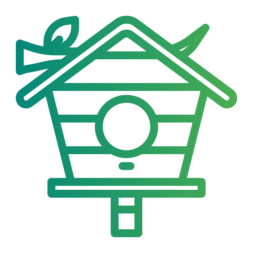 pajarera icono gratis