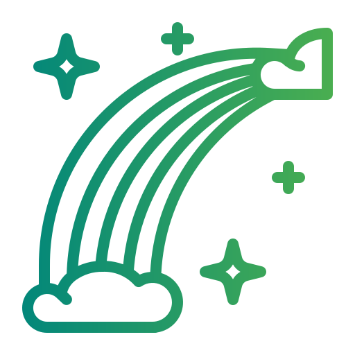 arcoíris icono gratis