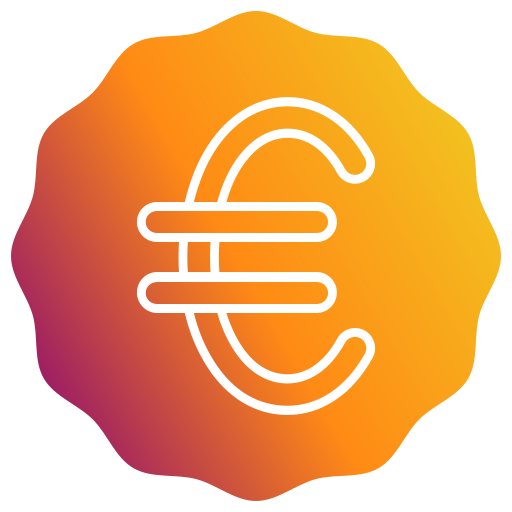 symbole de l'euro Icône gratuit symbole de l'euro Icône gratuit