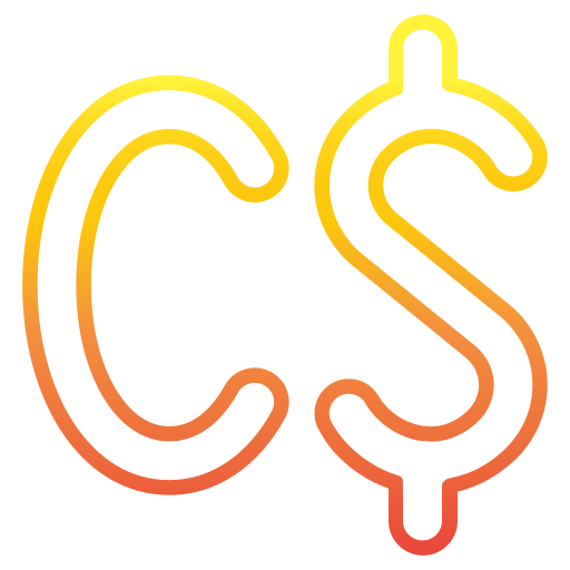 dollar canadien Icône gratuit