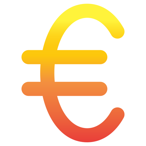 symbole de l'euro Icône gratuit symbole de l'euro Icône gratuit