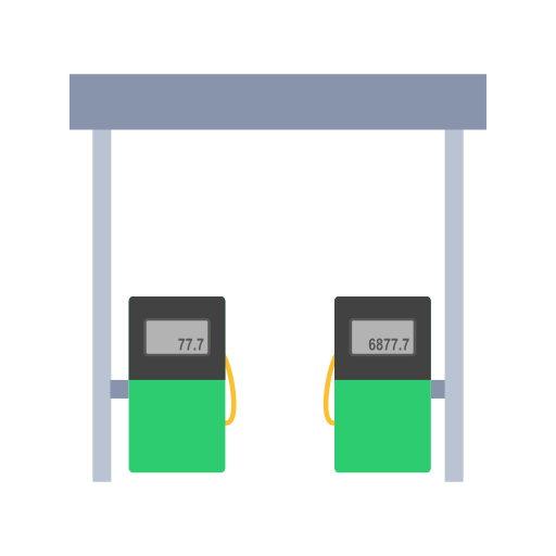 Fuel free icon Fuel free icon