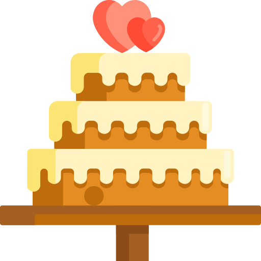 Wedding Cake Flaticons Flat Icon