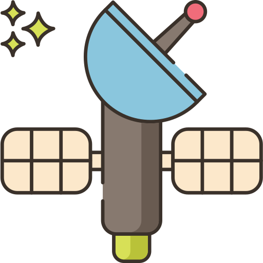 satélite icono gratis