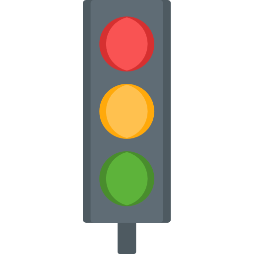 Traffic light - free icon