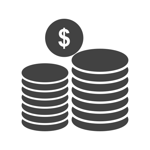 monedas icono gratis