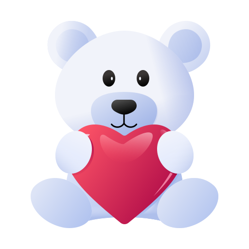 oso de peluche icono gratis