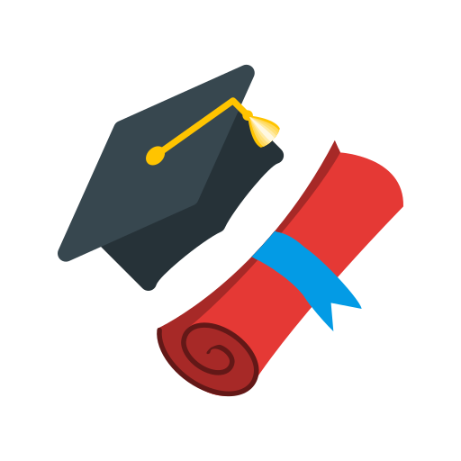 graduación icono gratis