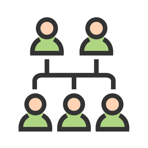 organización icono gratis