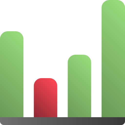 gráfico de operaciones icono gratis