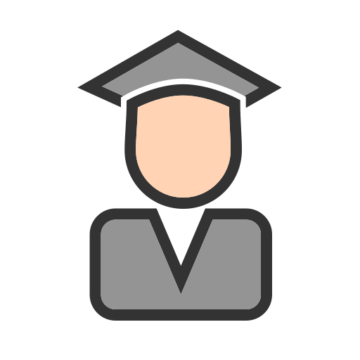 graduación icono gratis