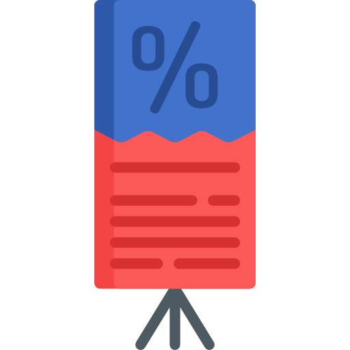 Banner free icon