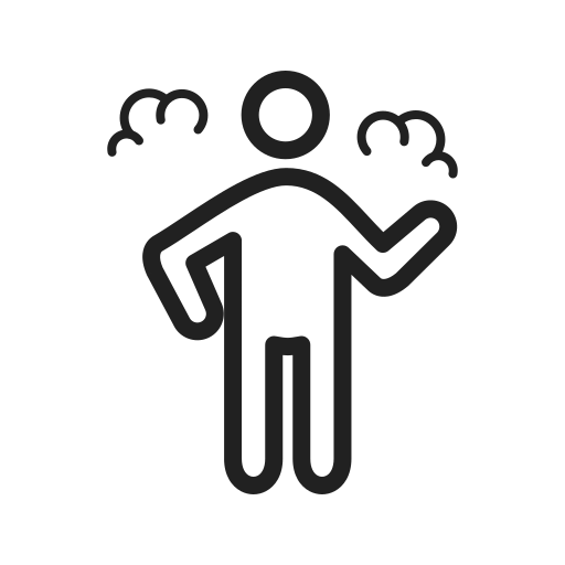 estrés icono gratis