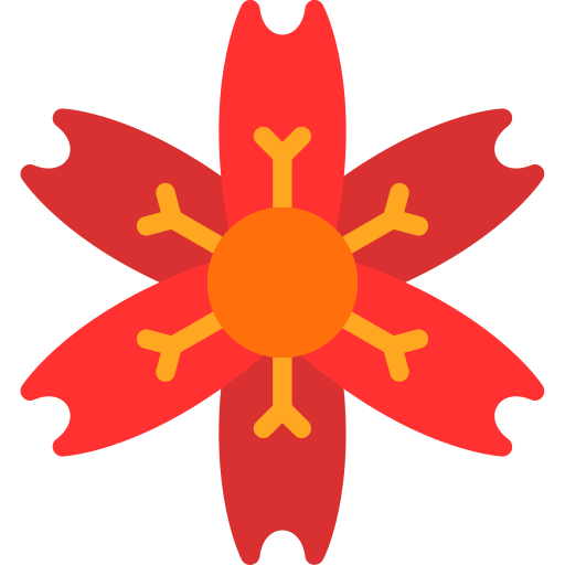 flor de ameixa grátis ícone