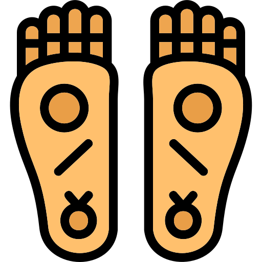 Buddhas footprint free icon Buddhas footprint free icon