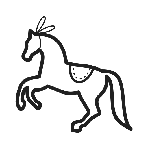 caballo icono gratis