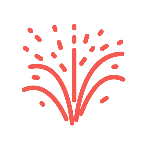 faire la fête Icône gratuit