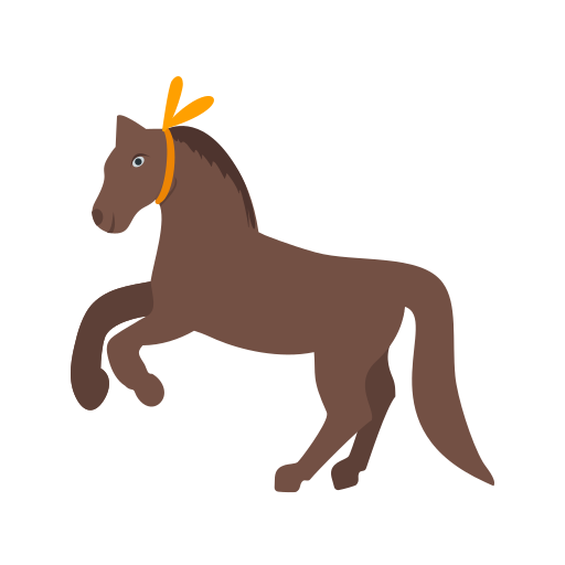 caballo icono gratis