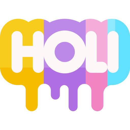 holi icono gratis