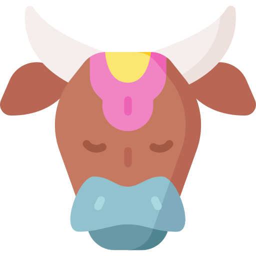 vaca icono gratis