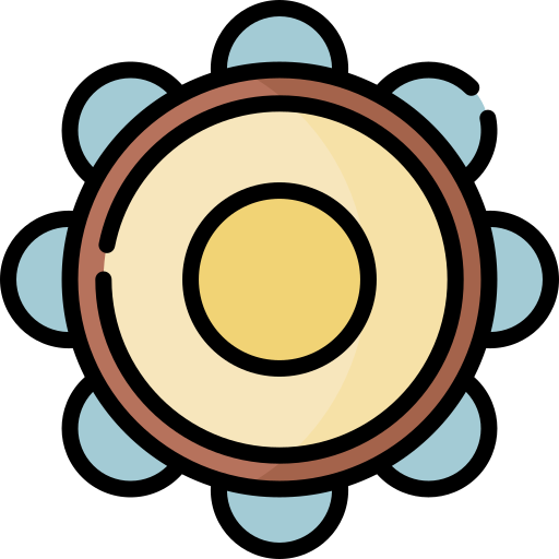 Tambourine free icon