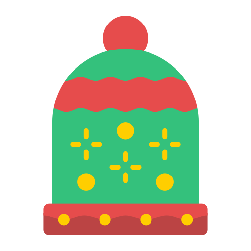 sombrero de invierno icono gratis