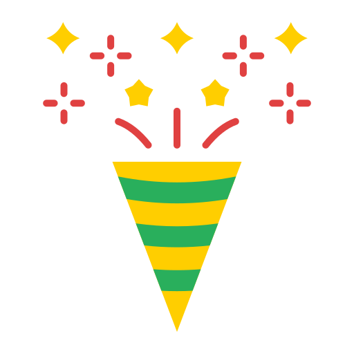 Confetti free icon Confetti free icon