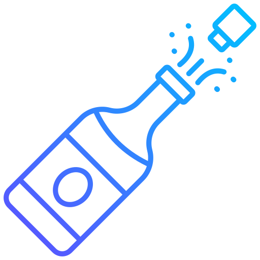 champán icono gratis