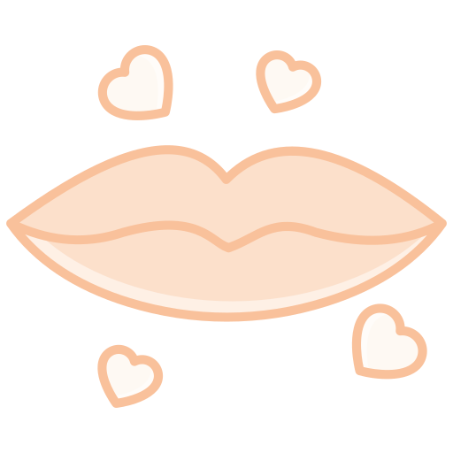 labios rojos icono gratis