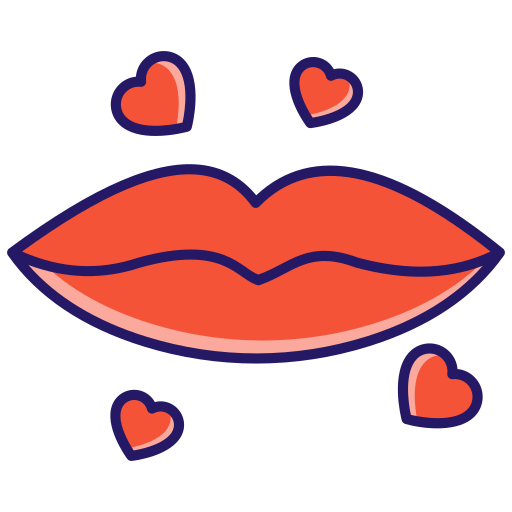 Red lips free icon Red lips free icon