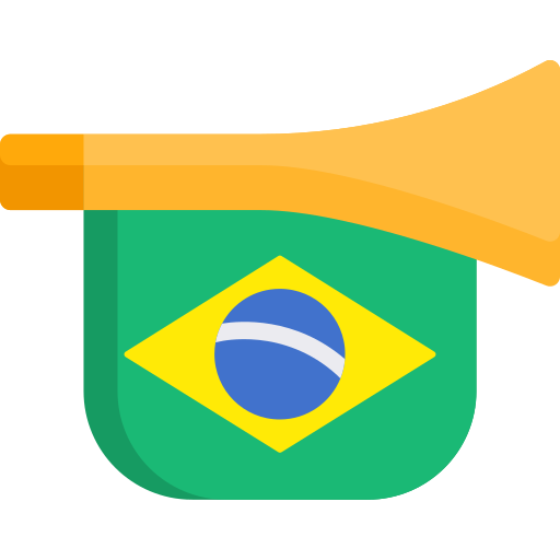 vuvuzela Special Flat icoon