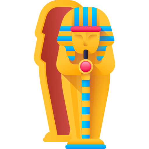 Sarcophagus Icon 3D Color