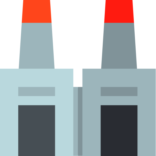 usine de fabrication Icône gratuit