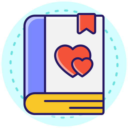 livre d'amour Icône gratuit livre d'amour Icône gratuit