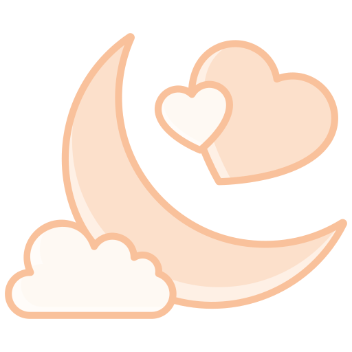 Love moon - Free valentines day icons