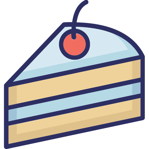 pastel de bayas icono gratis