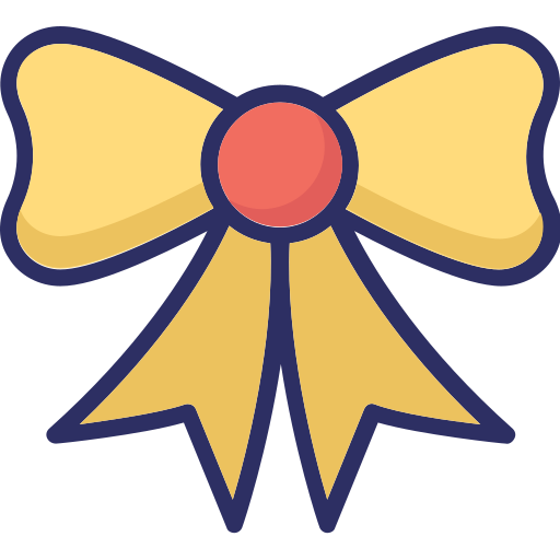 corbata de moño icono gratis