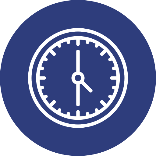 reloj de tiempo icono gratis