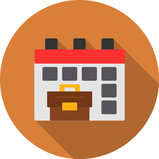 calendário grátis ícone