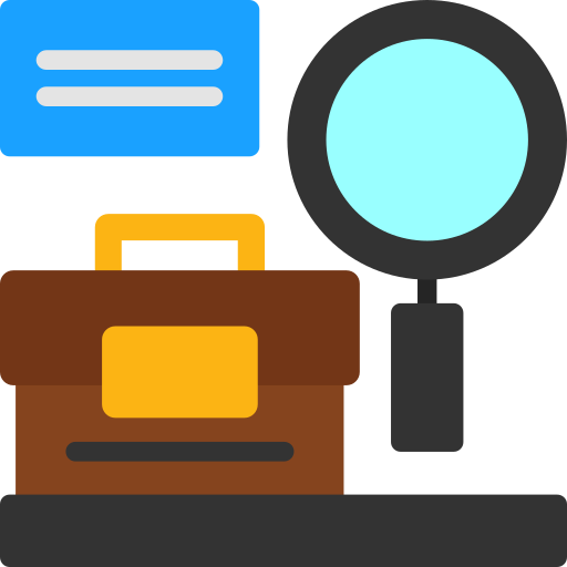 feria de trabajo icono gratis