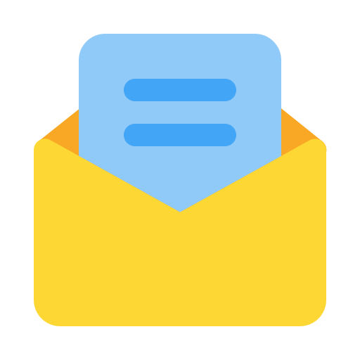 abrir correo icono gratis