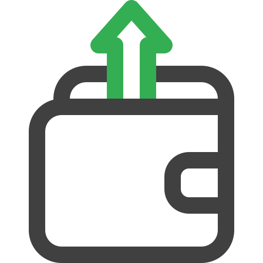 billetera icono gratis