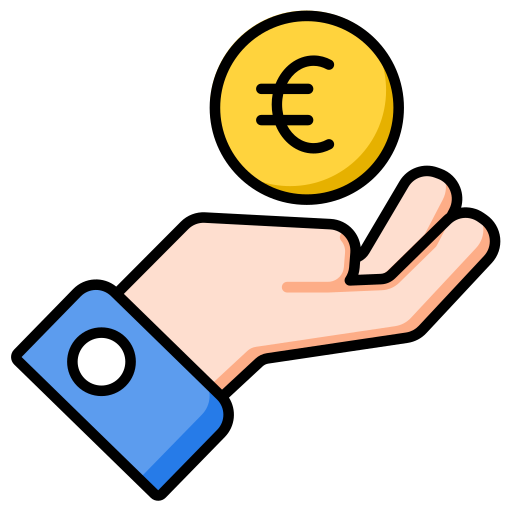 euro icono gratis