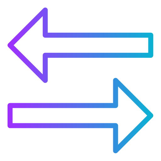 Two arrow free icon Two arrow free icon
