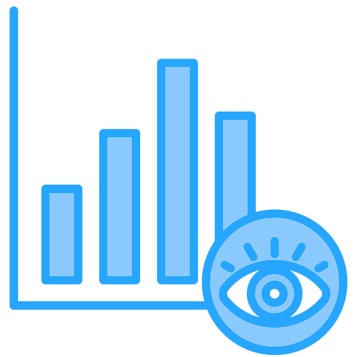 visualización de datos icono gratis