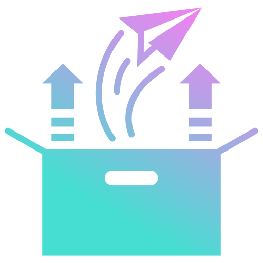 제품 출시 무료 아이콘