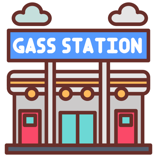 gasolinera icono gratis